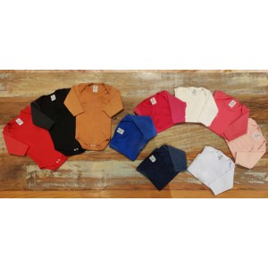 BODY MANGA LONGA REATIVO SUEDINE