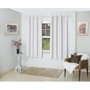 CORTINA BLACKOUT RUBI BELLA JANELA FUNDO CINZA