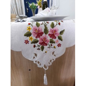 CAMINHO MESA FL01 BORDADO GRANDE
