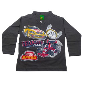 CAMISETA MANGA LONGA MASCULINA SORTIDA  (Campanha Ajudar é Amar - Doação)