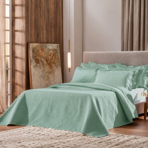 KIT COLCHA KING COM 3 PEÇAS CETINATTO (90G/M²)