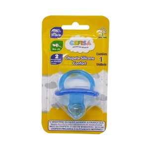 CHUPETA SILICONE CONFORT NR2 - (campanha ajudar é amar)