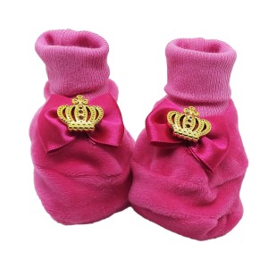 PANTUFA BEBÊ  MALHA/PLUSH (SAQUINHO)