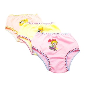 KIT C/3 CALCINHA BEBE  c/ estampa