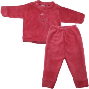 CONJUNTO SOFT BORDADO FLEECE - (Campanha Ajudar é Amar - Doação)